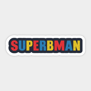 SuperbMan Sticker